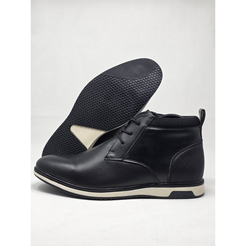 Aldo Black Chukka Boots Lace Up Casual Comfort Mens Size 9.5 M New